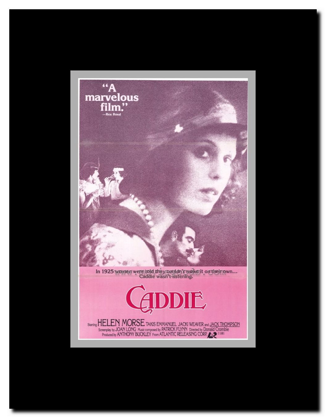 Caddie Framed Movie Poster