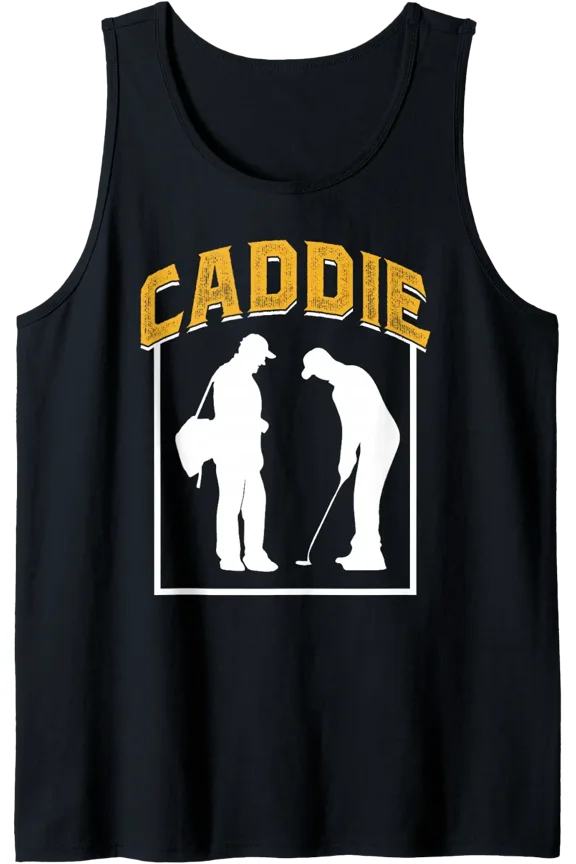 Caddie Job Golf Golfing Golfer Tank Top Size S-3XL