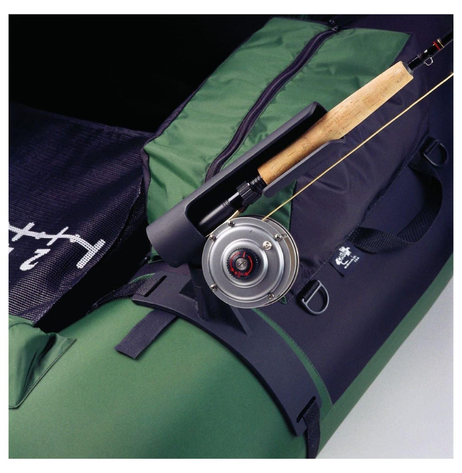 Caddis Adjustable Rod Holder for Float Tube Fishing and Angling (Made