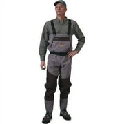 Caddis Mens Long Beige/Brown Northern Guide Breathable Stockingfoot Waders