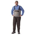 thumbnail image 1 of Caddis Mens Tan/Brown Hybrid Breathable/Neoprene Stockingfoot Waders, 1 of 2