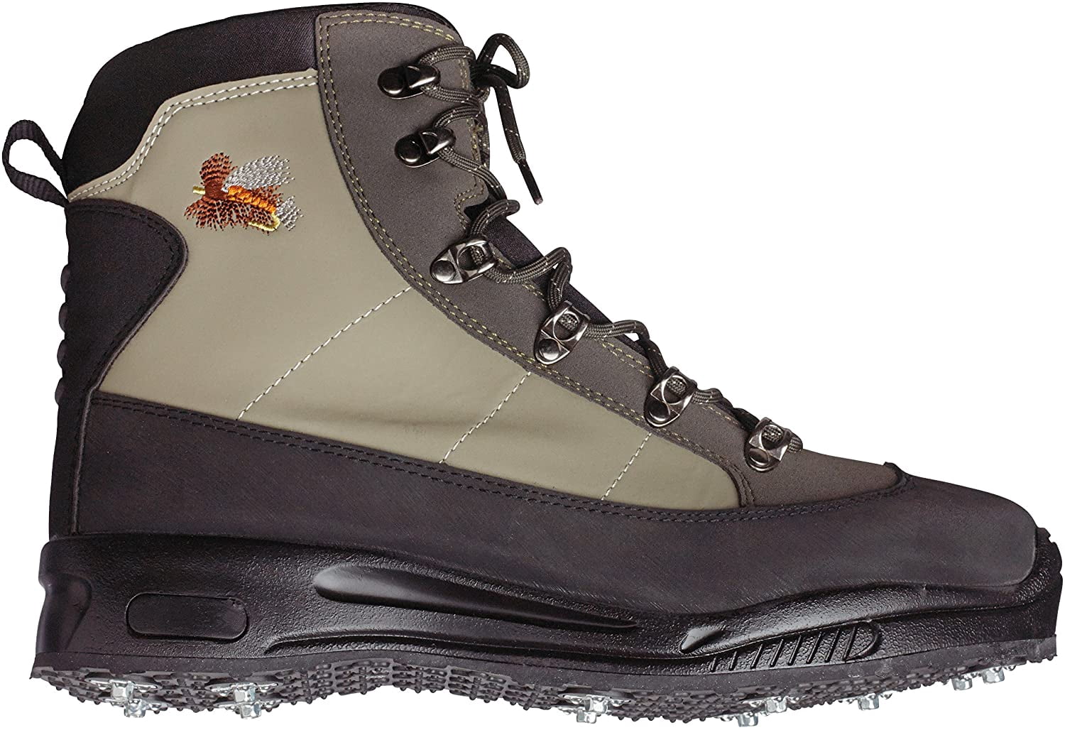 Caddis Mens Tan/Brown Northern Guide Platinum Wading Shoes 