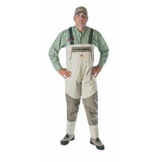  Stansport Stocking Foot Chest Wader, Small, Tan