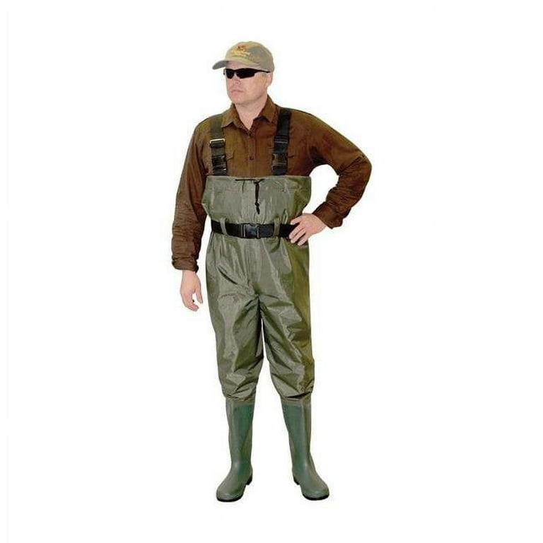 Caddis Unisex PVC Chest Wader Green Size 8 Walmart