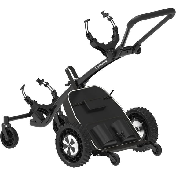 CaddyTrek R3X - Robotic Golf Caddy Smart Electric Golf Cart in Black