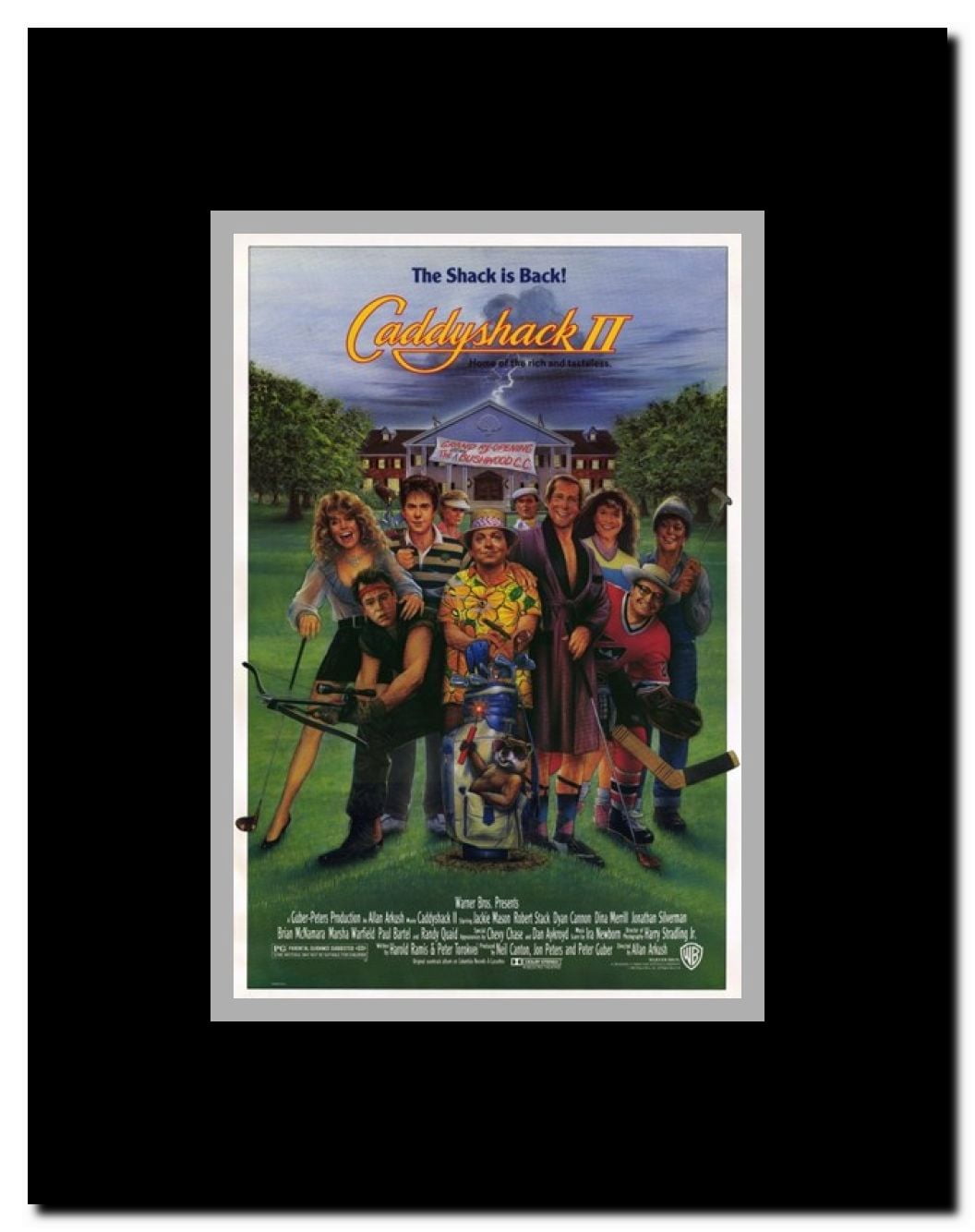 Caddyshack 2 Framed Movie Poster