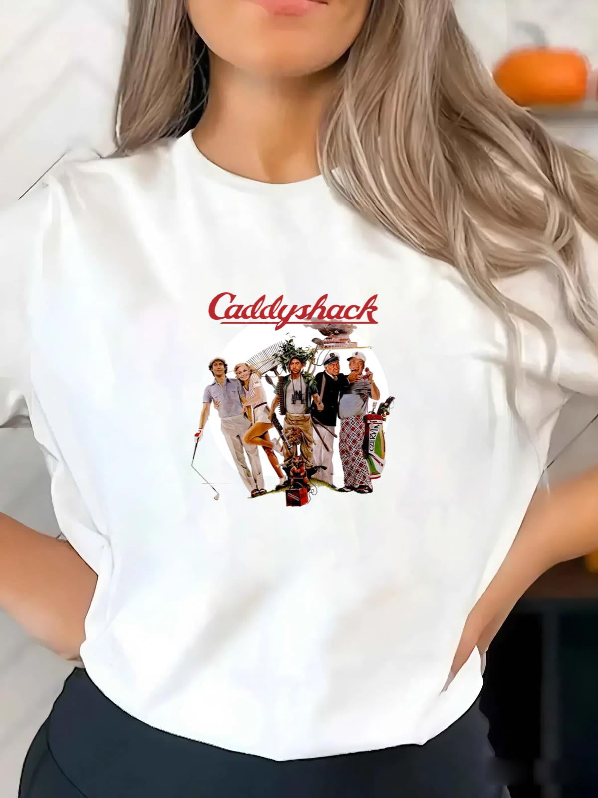 Caddyshack Bill Murray Carl Spackler Golf Movie Unisex Tee V60336, for