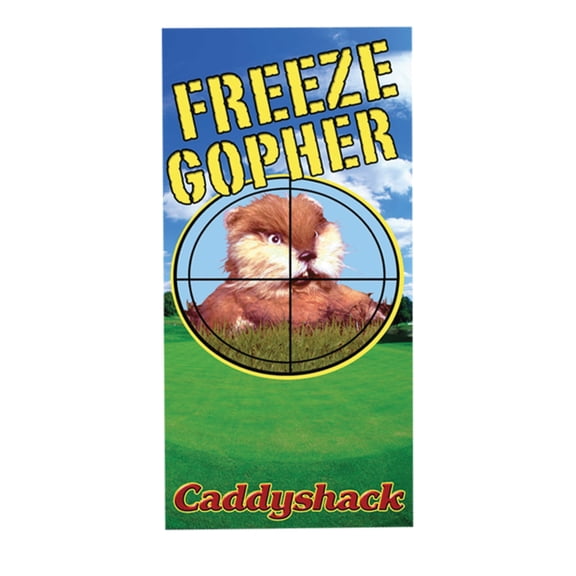 Caddyshack - Freeze Gopher Beach / Bath Towel