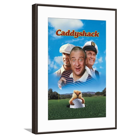 Caddyshack - Key Art Canvas Wall Poster, 14.725" x 22.375"
