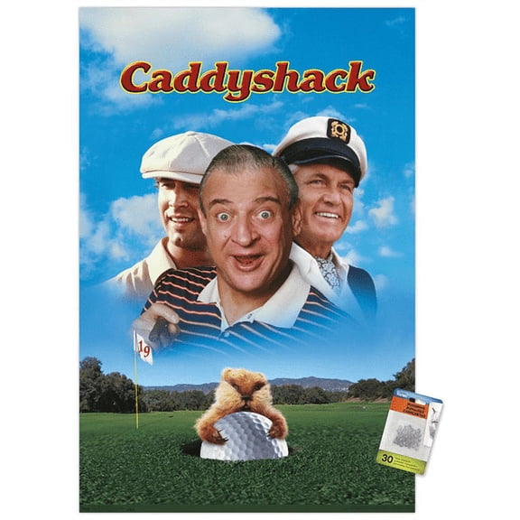 Caddyshack - Key Art Wall Poster with Push Pins, 22.375" x 34"