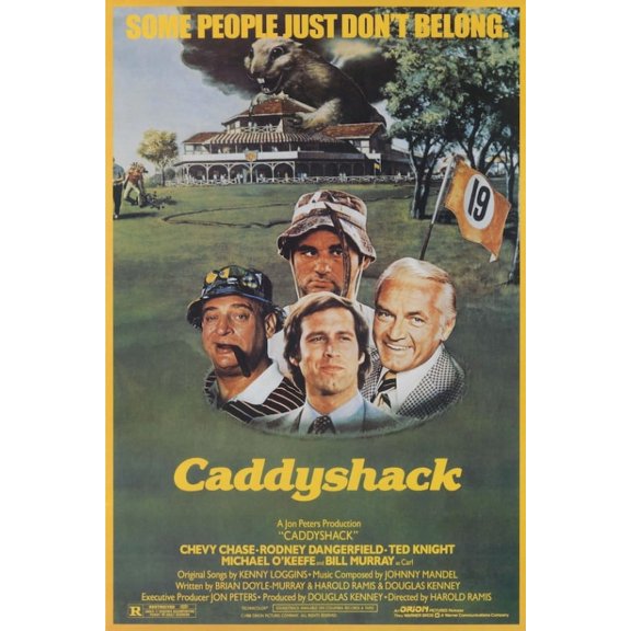 Caddyshack Movie Poster Poster - 22 x 34 inches