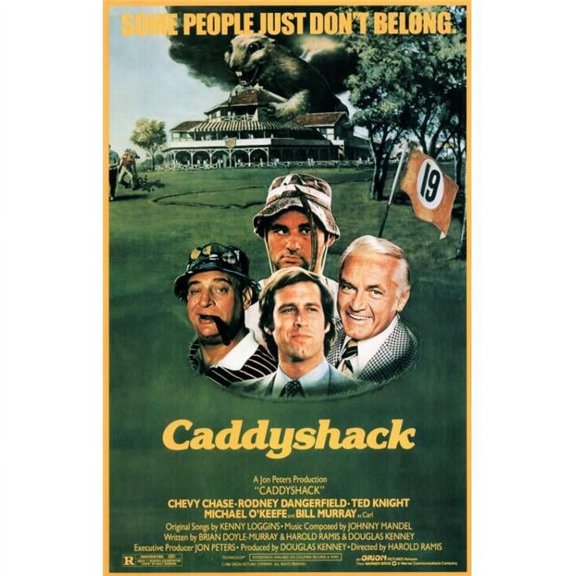 Caddyshack Movie Poster Print (27 x 40)