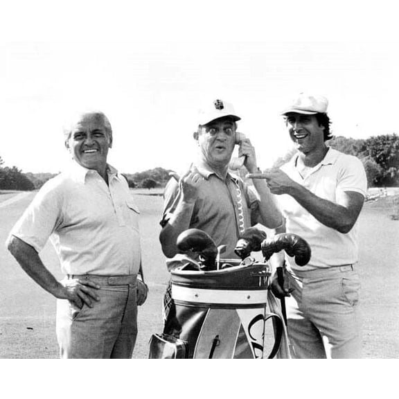 Caddyshack Rodney Dangerfield on phone with Ted Knight Chevy Chase 24x36 poster