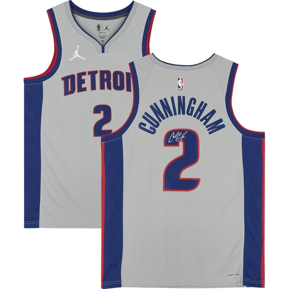 Cade Cunningham Detroit Pistons Autographed Gray Statement Swingman Jersey - Fanatics Authentic Certified