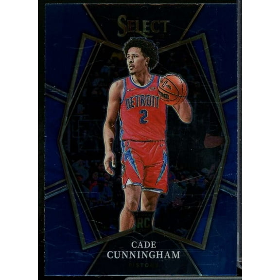 Cade Cunningham Rookie Card 2021-22 Select Blue #116