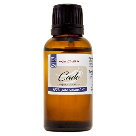 Cade Essential Oil - 1 fl oz - Amber Glass Bottle w/ Euro Dropper