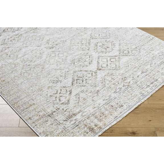 BoutiqueRugs Cadell Traditional Area Rug - Ivory, Sandstone, Taupe - 5'3" x 7'