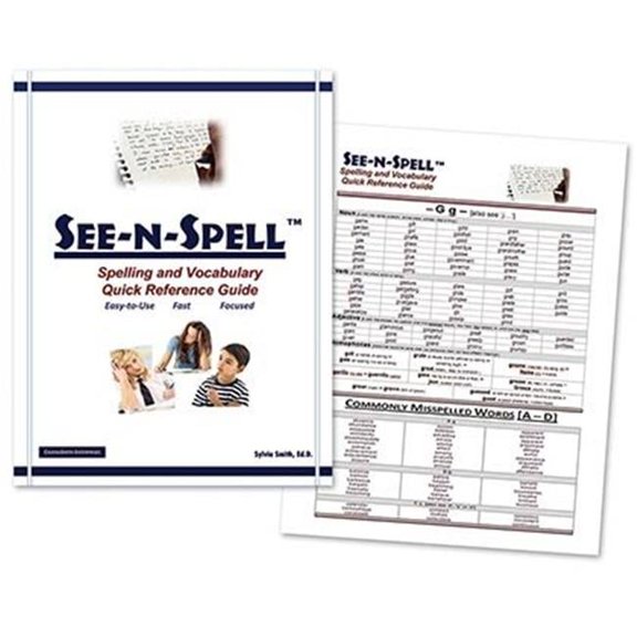 CadenaSmith Enterprises CE4001 Improve Spelling And Build Vocabulary Quick Reference Guide