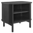 thumbnail image 1 of Cadence Open Nightstand in Black, 1 of 3