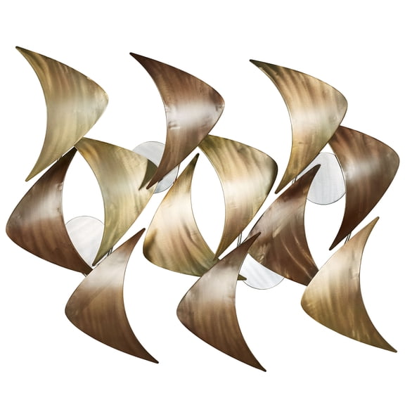 Cadence Wall Sculpture Multi Metallic