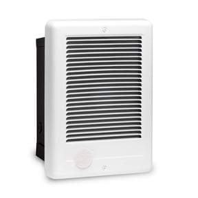Cadet Com-Pak Electric Wall Heater Complete Unit Without Thermostat (Model: CSC102W, Part: 67541), 3415/2560 BTU, 240/208 Volt, 1000/750 Watt, White