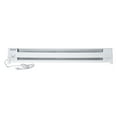 Cadet 49in. Plugin Electric Baseboard Heater with Thermostat, 120V