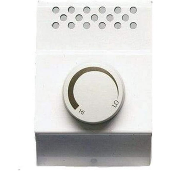 Cadet Baseboard Mount Thermostat 120 / 240 V 17 A 2 Pole White Ul