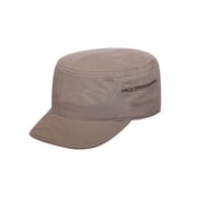 Cadet Brushed Canvas Army Cap- Khaki, S/M