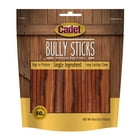 TruRanch All-Natural Rawhide Alternative Dog Treats, Collagen Sticks, Bully Flavor,15 Pack