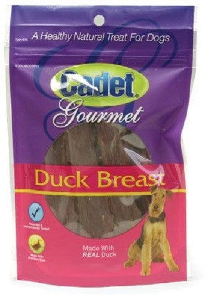 Cadet C07365 14 oz Duck Breast Gourmet Dog Treats - Quantity of 10