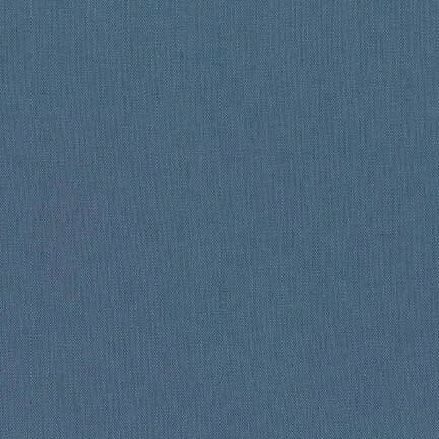 Cadet Essex Linen fabric, Robert Kaufman Essex Linens solid fabric