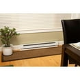 thumbnail image 1 of Cadet F Series 4-foot Electric Baseboard Heater, White, 1 of 5