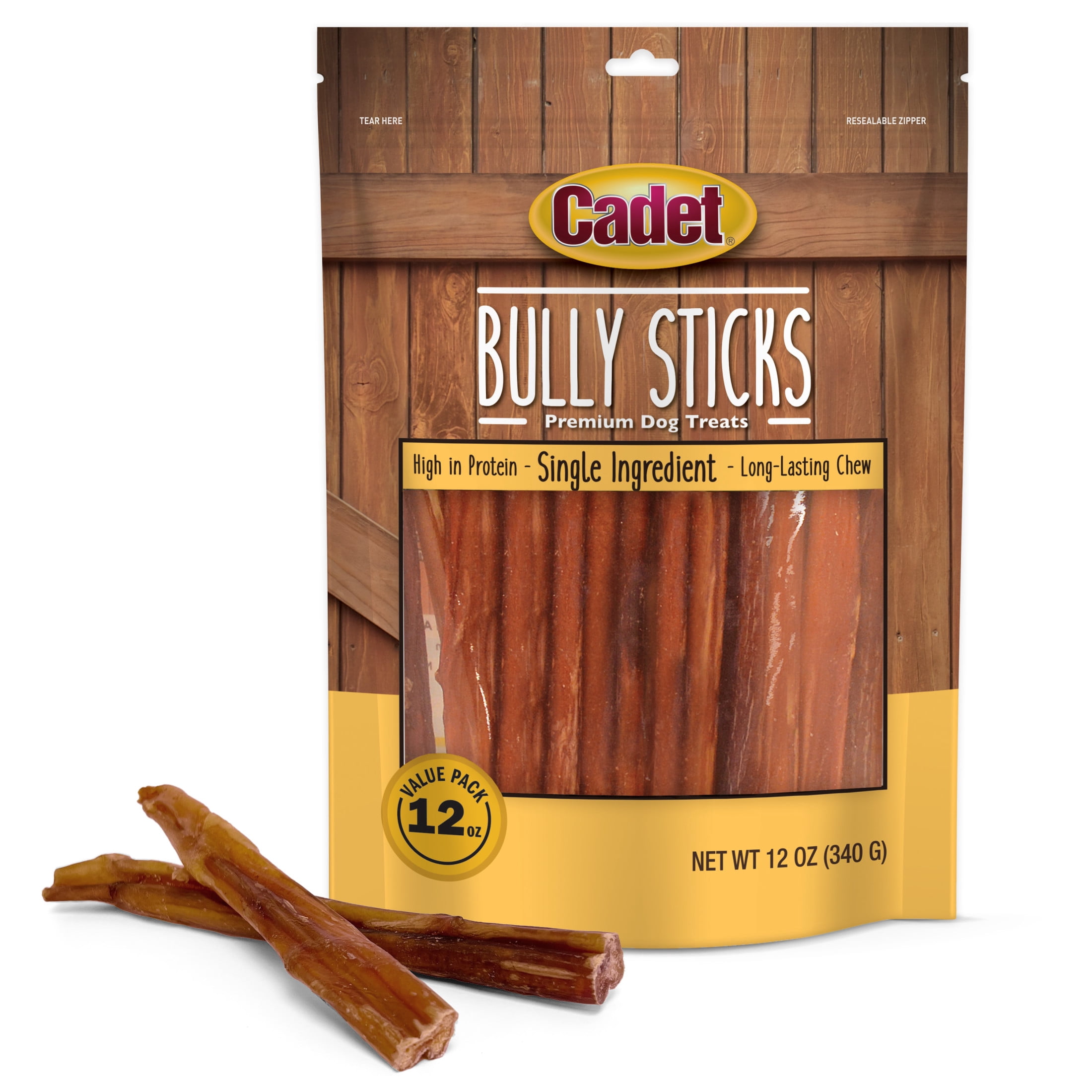 Cadet Small Bully Sticks Small 12 Ounce