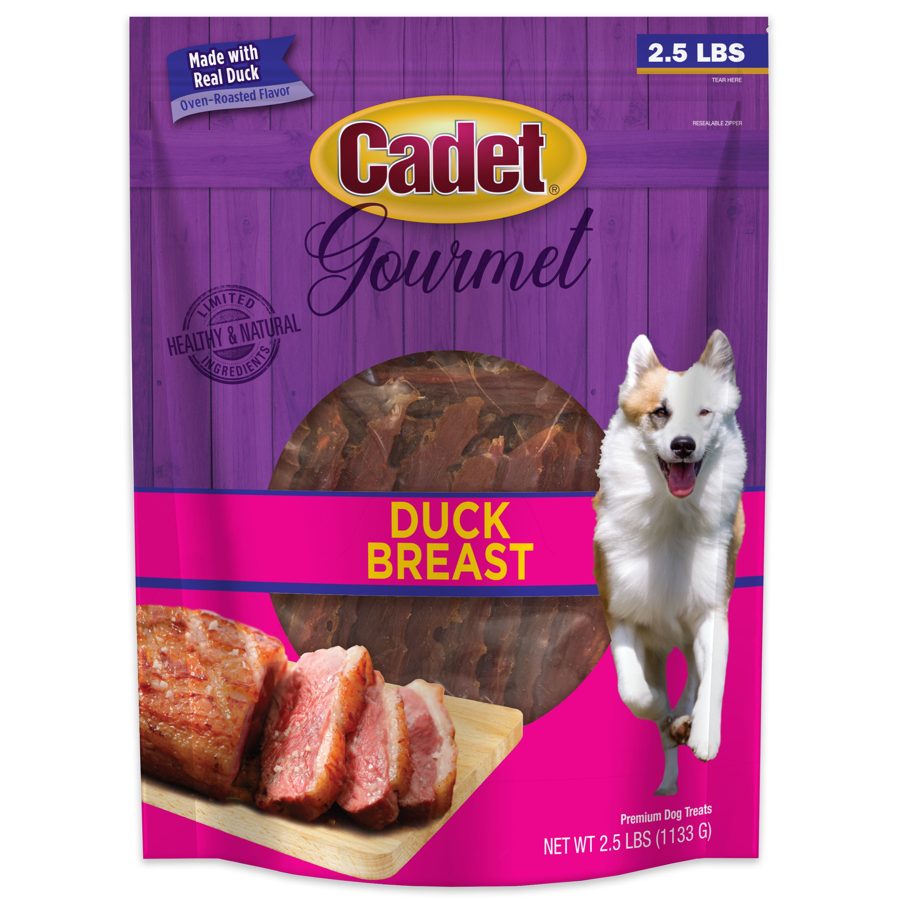 Cadet Gourmet Duck Breast Treats for Dogs