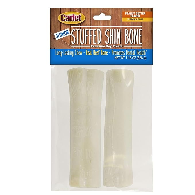 Cadet Junior Stuffed Shin Bones Highly Digestible, High Protein, Long