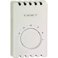 thumbnail image 1 of Cadet Mfg 08301 White Double Pole 4 Wire Wall Mount 120/208/240V Thermostat - Quantity of 1, 1 of 1