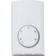 Cadet Wall Mount Heating Dial Single Pole Thermostat
