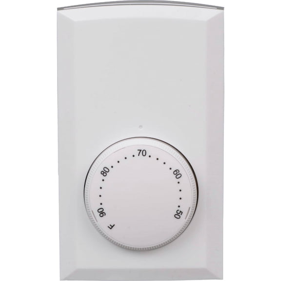 Cadet Wall Mount Heating Dial Single Pole Thermostat