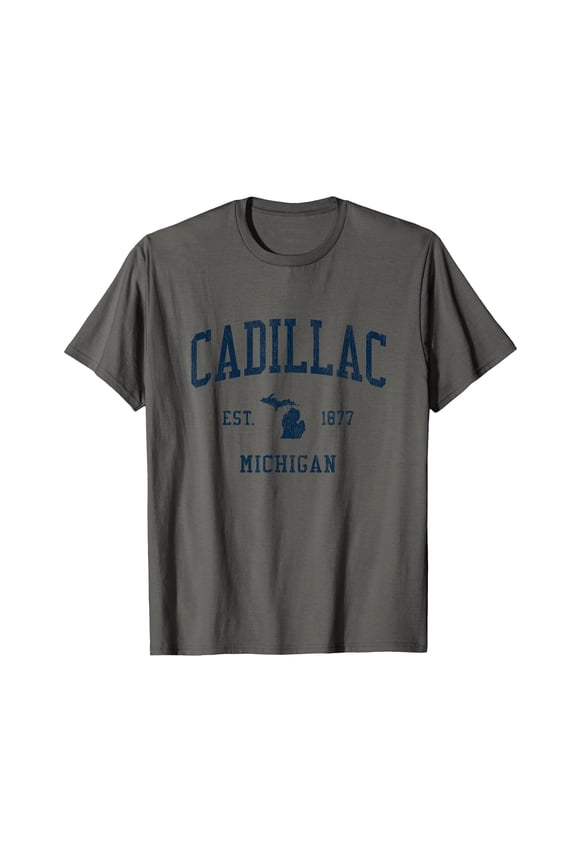Cadill4c MI Vintage Athletic Sports JSN1 T-Shirt