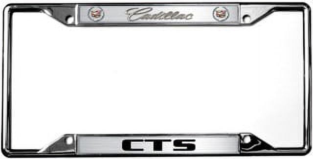 2016-2019 Cadillac CTS-V With Carbon Fiber Front Spoiler Removable Front License Plate Bracket - View #7