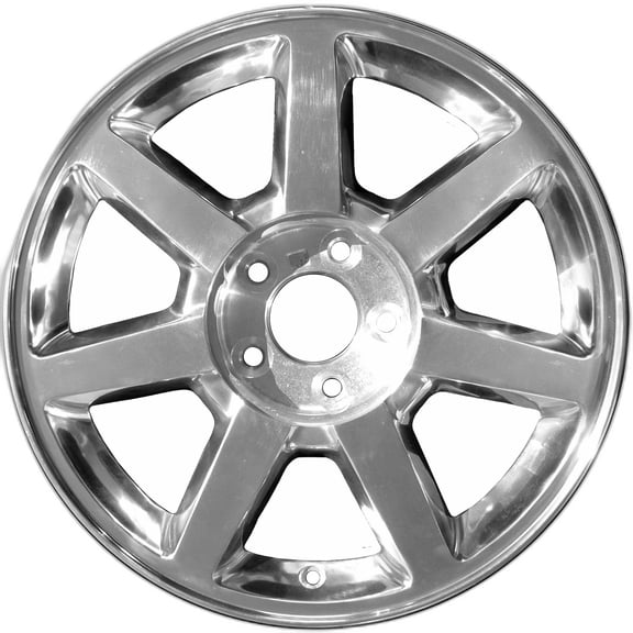 2004-2011 Cadillac Sts 17" Polished OEM Factory Wheel Rim 9596894