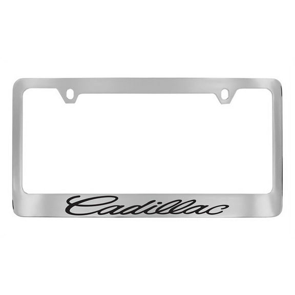 Cadillac Chrome Plated Zinc License Plate Frame