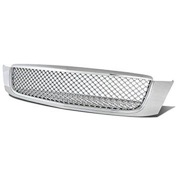 Cadillac DeVille ABS Plastic Diamond Mesh Front Bumper Grille (Chrome) - 8th Gen