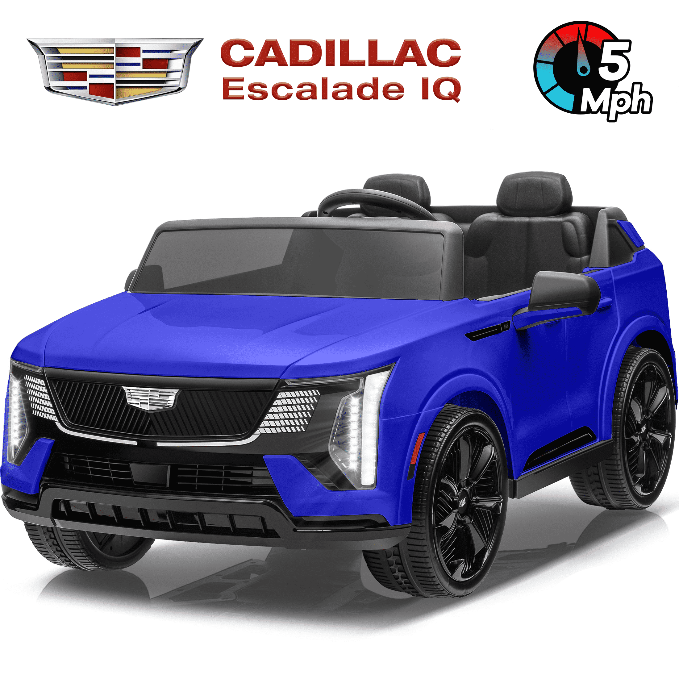 Wisairt Cadillac Escalade IQ 24V Kids Ride on Car, Seater
