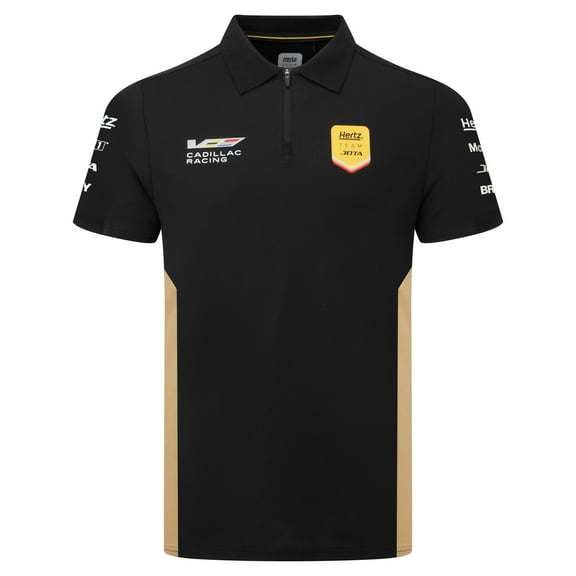 Cadillac Hertz Team Jota Men's WEC Polo Shirt - Black