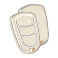 thumbnail image 1 of for Cadillac Key Fob Cover, Soft TPU Protection Key Fob Case Compatible with Cadillac Escalade CTS SRX CT4 CT5 CT6 XTS XT4 XT5 XT6 ATSL SLS STS Smart Key Holder (Beige), 1 of 7