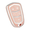 thumbnail image 1 of for Cadillac Key Fob Cover, Soft TPU Protection Key Fob Case Compatible with Cadillac Escalade CTS SRX CT4 CT5 CT6 XTS XT4 XT5 XT6 ATSL SLS STS Smart Key Holder (Pink), 1 of 8