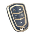 thumbnail image 1 of for Cadillac Key Fob Cover, Soft TPU Protection Key Fob Case Compatible with Cadillac Escalade CTS SRX CT4 CT5 CT6 XTS XT4 XT5 XT6 ATSL SLS STS Smart Key Holder (Blue), 1 of 8