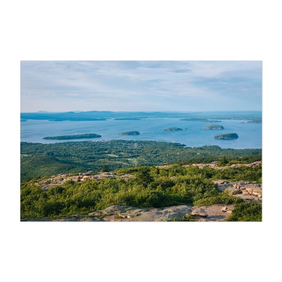 Cadillac Mountain Views 01 - Maine Photography Unframed Wall Art Print 8 x 12 inches