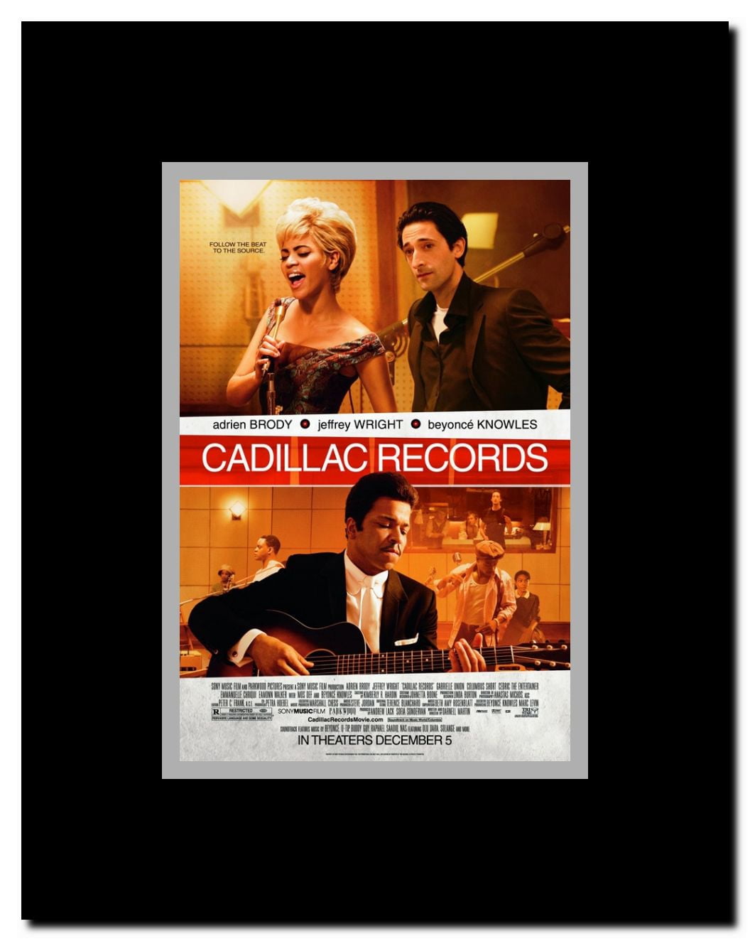 Cadillac Records Framed Movie Poster